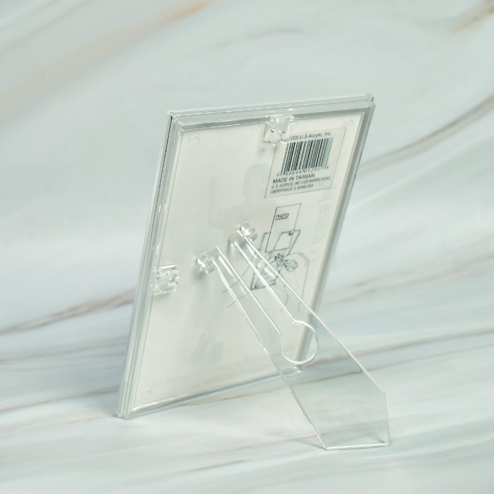 窄邊框兩用透明壓克力相框(10.8x16cm)