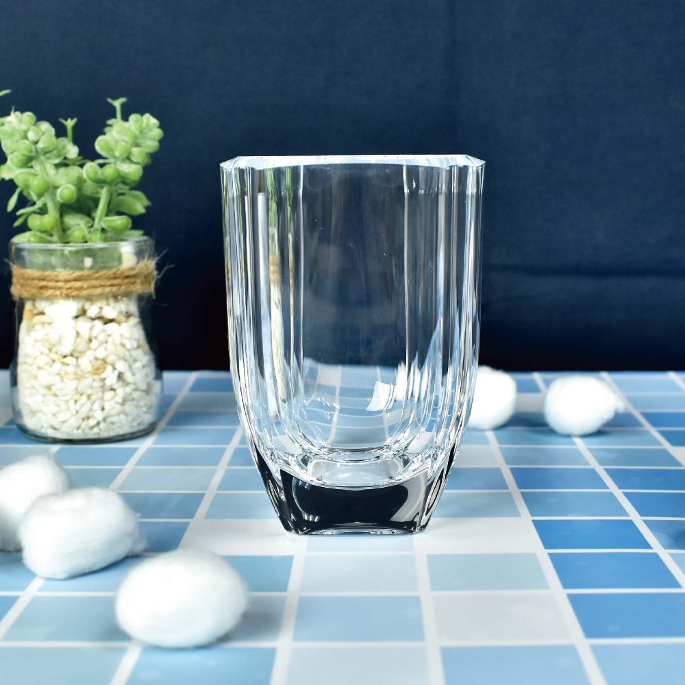 圓滑透明壓克力漱口杯