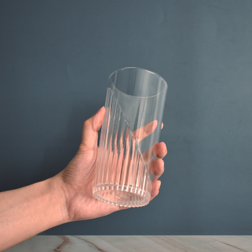 旋光透明塑膠杯高款-480ml