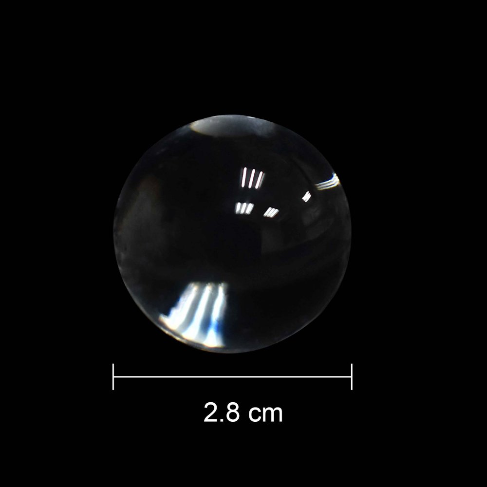 圓球型抽屜把手透明壓克力配件(直徑2.8cm)