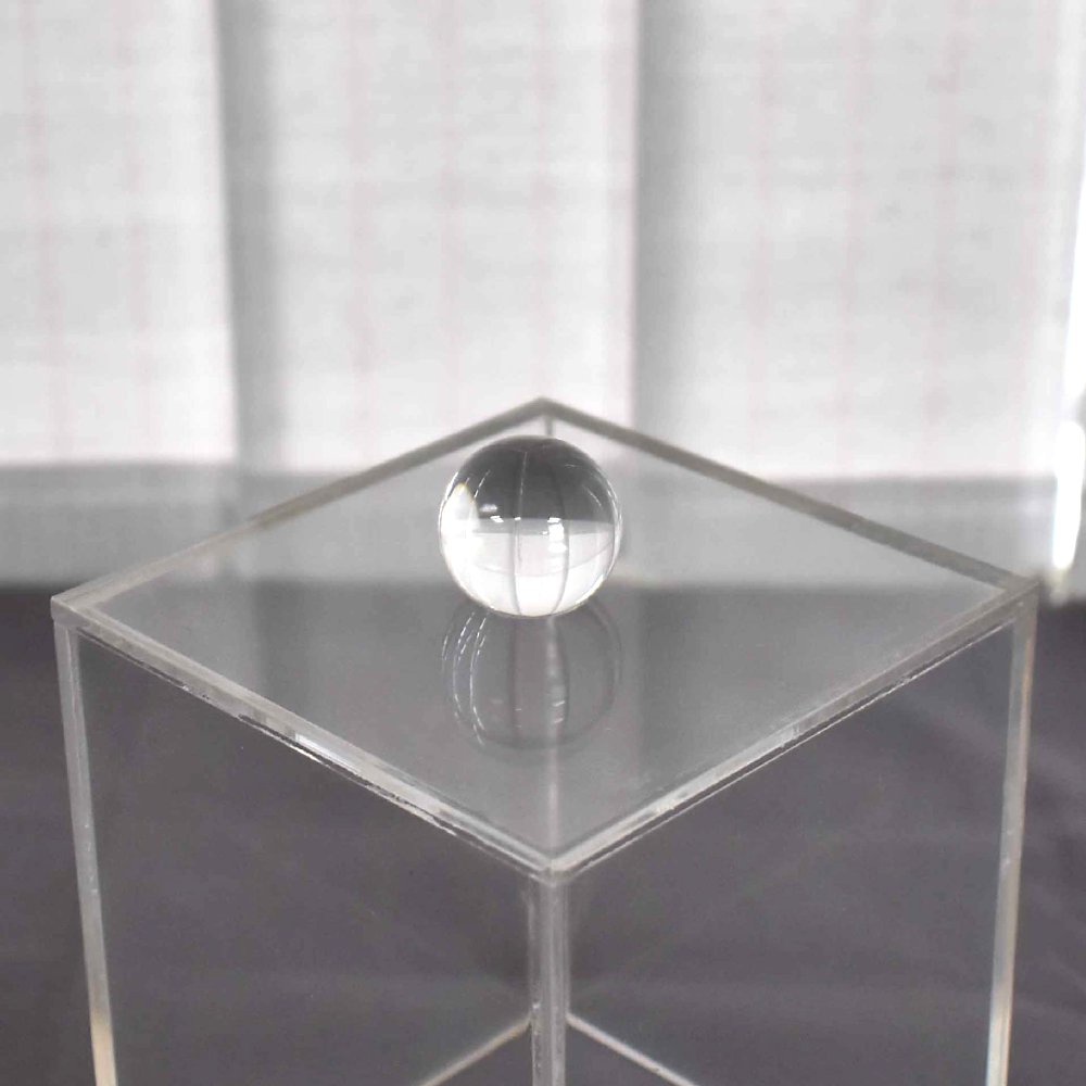圓球型抽屜把手透明壓克力配件(直徑2.8cm)