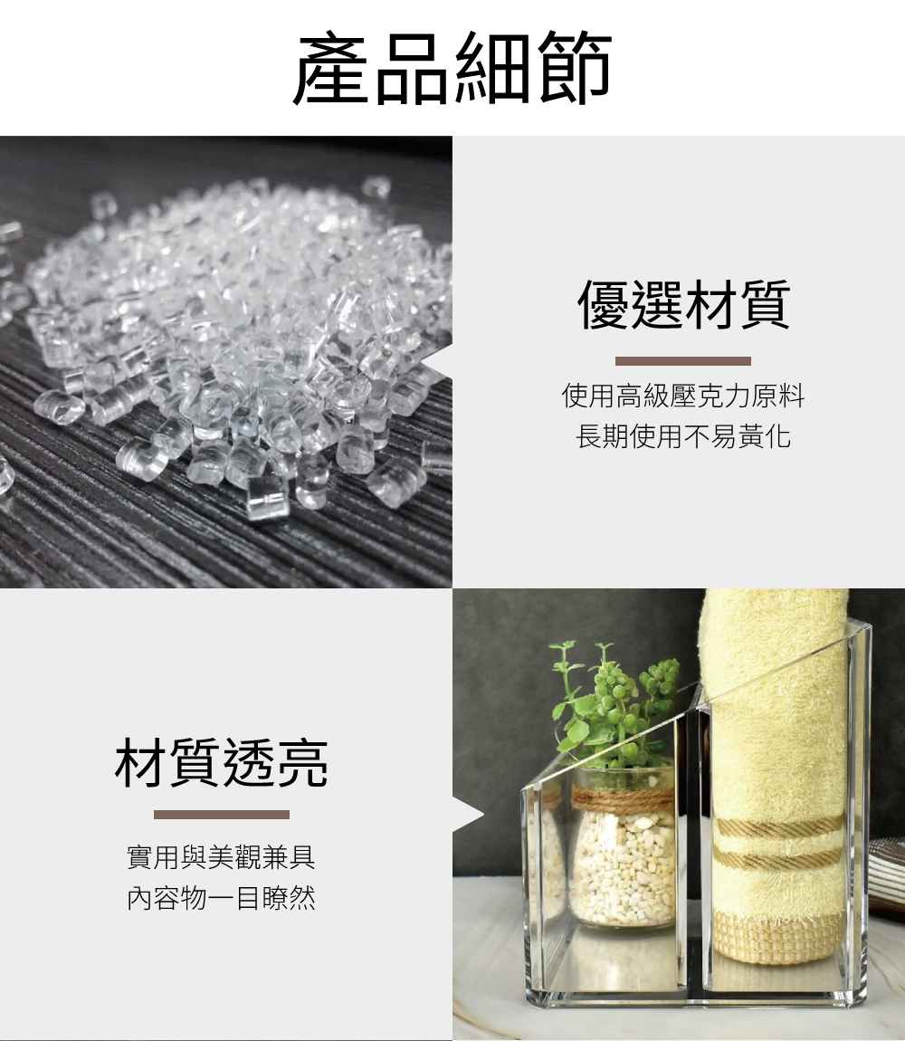 多用途透明壓克力遙控器收納盒