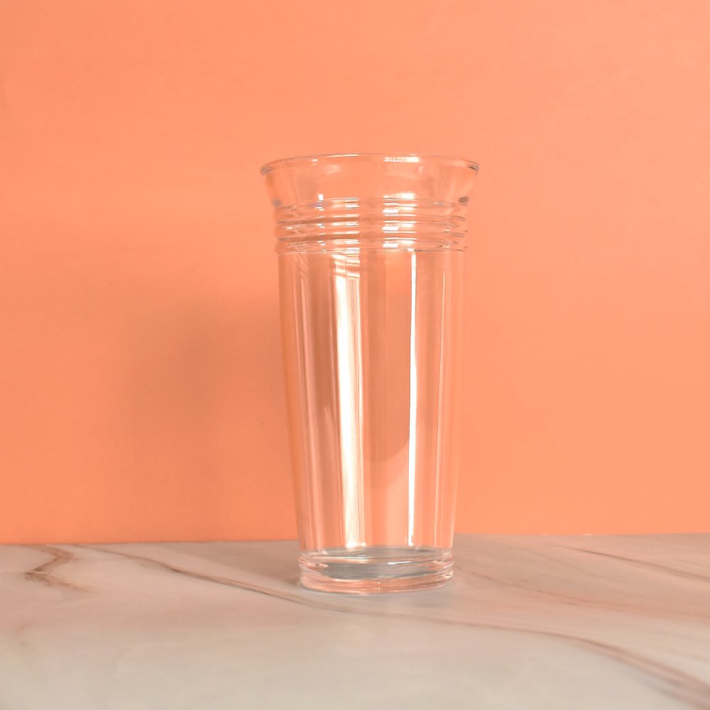 廣口造型塑膠杯