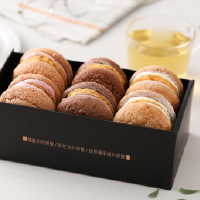 【小山甜點市集】布雪組合B 6入裝(檸檬、焦糖、抹茶)
