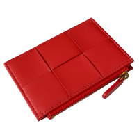 韓國OMNIA BV風羊皮卡夾｜真皮拉鍊卡片夾 精品皮件 NO.3365I