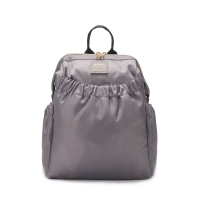 kah&kee斜紋防潑水夾口後背包｜小巧輕便大容量通勤包 NO.WBKK010