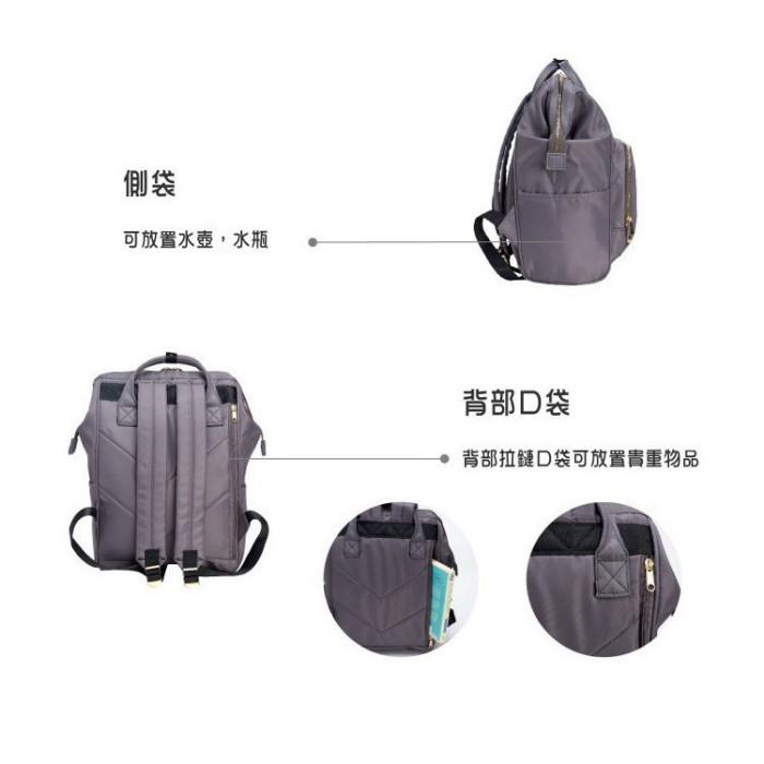 日系kah Kee大開口防水後背包no Kk011 Whose Bag