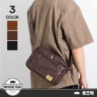 休閒百搭復古皮革側背包｜斜背包 男女通用 NO.WBOM037