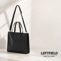 LEFTFIELD 韓國製 簡約方形托特包｜手提斜背三用 男女通用 NO.LF2038