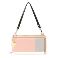 日系拼接色耐磨多功能 3WAY 包｜側背包 手提包 長夾 NO.WBCC002