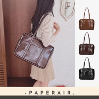 韓國PAPREAIR通勤氣質兩用包 手提肩背百搭女包 NO.WBPR004