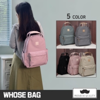 kah&kee 斜紋布防潑水後背包｜輕量多隔層通勤包 NO.WBKK042