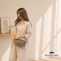 LANA 輕量皮革斜背小方包｜多功能手機錢包 女用通勤側背包 NO.WB008