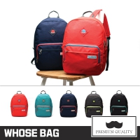 AFRICA RIKIKO輕量防潑水後背包｜韓國製 A4可放 多拉鍊層收納 NO.WBR114