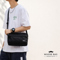 輕量簡約防潑水休閒側背包｜男女通用斜背包 小型外出包 NO.WBOM003