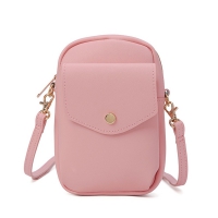 日系輕量皮革迷你側背包手機包 NO.WBM041