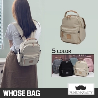 Kah&Kee 斜紋布防潑水後背包｜小尺寸輕量通勤包 NO.WBKK041