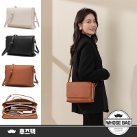 NAOMI 財布機能輕量皮革斜背包｜女用多功能側背包 小方包 手機錢包 NO.WB068