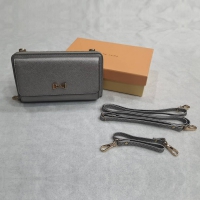 經典蝴蝶結防刮多功能長夾側背包｜可手提斜背 鈔票護照手機收納 NO.WBCC001