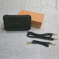 經典蝴蝶結防刮多功能長夾側背包｜可手提斜背 鈔票護照手機收納 NO.WBCC001