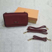 經典蝴蝶結防刮多功能長夾側背包｜可手提斜背 鈔票護照手機收納 NO.WBCC001