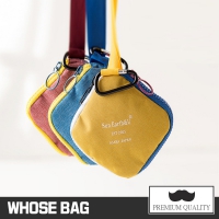 日系拼接色迷你掛包零錢包｜輕巧防潑水 吊掛設計 NO.WBSU004