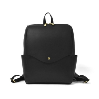 VIOLET簡約線條輕量皮革後背包 時尚百搭通勤女包 NO.WB028