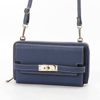 日系皮革鎖頭3WAY包｜多功能側背包 手提長夾 女用包 NO.WBCC003