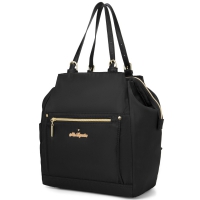 簡約時尚防潑水大口後背包｜A4收納多功能托特雙背包 NO.WBM048