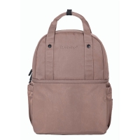 Qminica 雙層大容量後背包｜防潑水分層媽媽包 多功能收納 NO.QM060