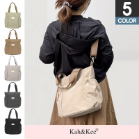 kah&kee 超輕量可水洗尼龍包｜多隔層大容量2WAY側背包 NO.WBKK057