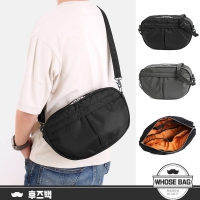 日系簡約流線時尚防潑水斜背包｜男女通用側背包 NO.WBOM065